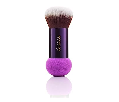 Westmore Beauty Double Feature Blush Brush – 2-in-1 Application Tool