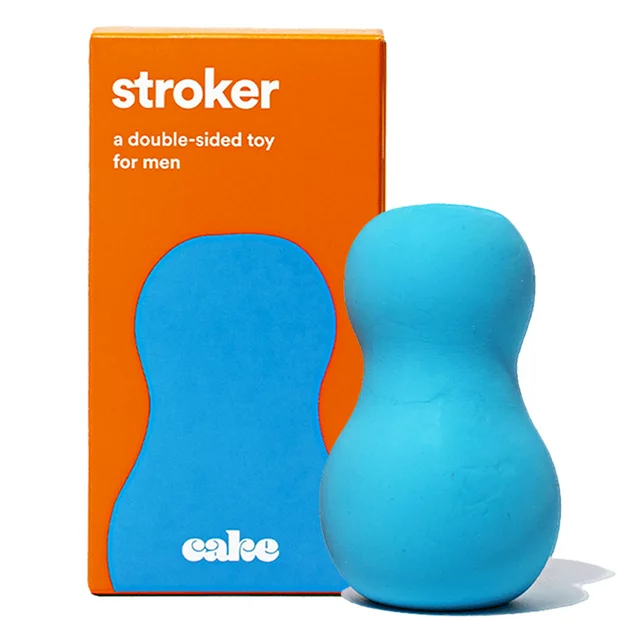 Hello Cake Stroker, Doubled-Sided Male Sex Toys Masturbator
